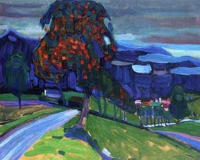 Autumn in Murnau by Wassily Kandinsky